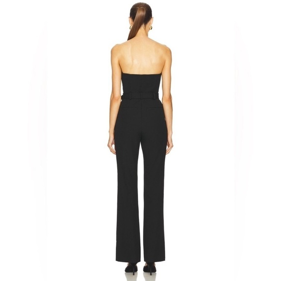 A.L.C. Kate Jumpsuit Black Strapless Size 2 - Picture 12 of 13